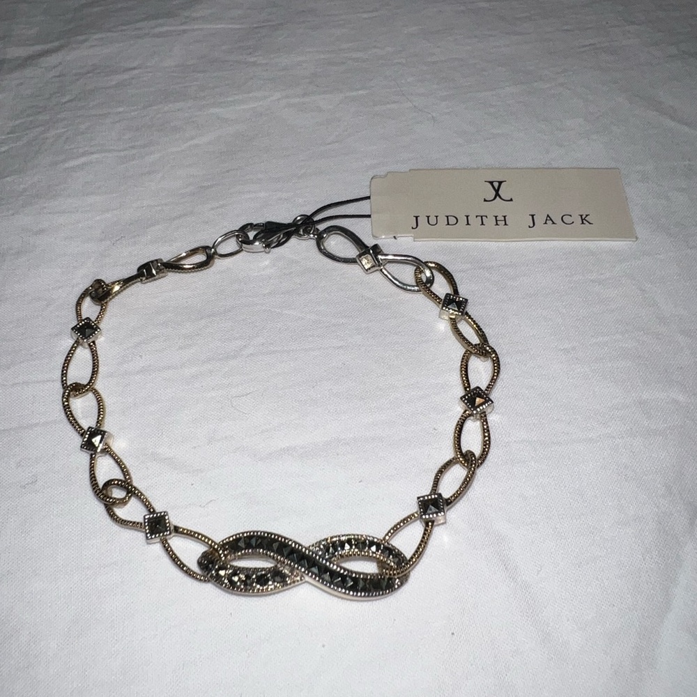 Judith Jack 925 Gold and Silver Bracelet